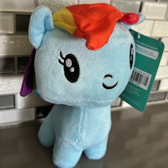 My Little Pony: Cutie Mark Crew RAINBOW DASH Plush / Hasbro / Kawaii / BRAND NEW - Picture 3 of 13